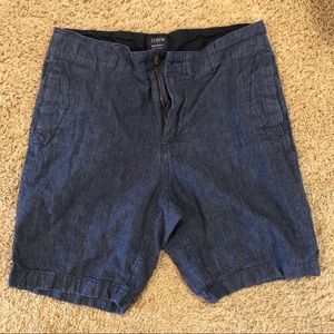 J. Crew Navy Khaki Shorts - 32